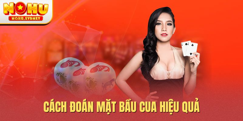 Cách đoán mặt bầu cua hiệu quả